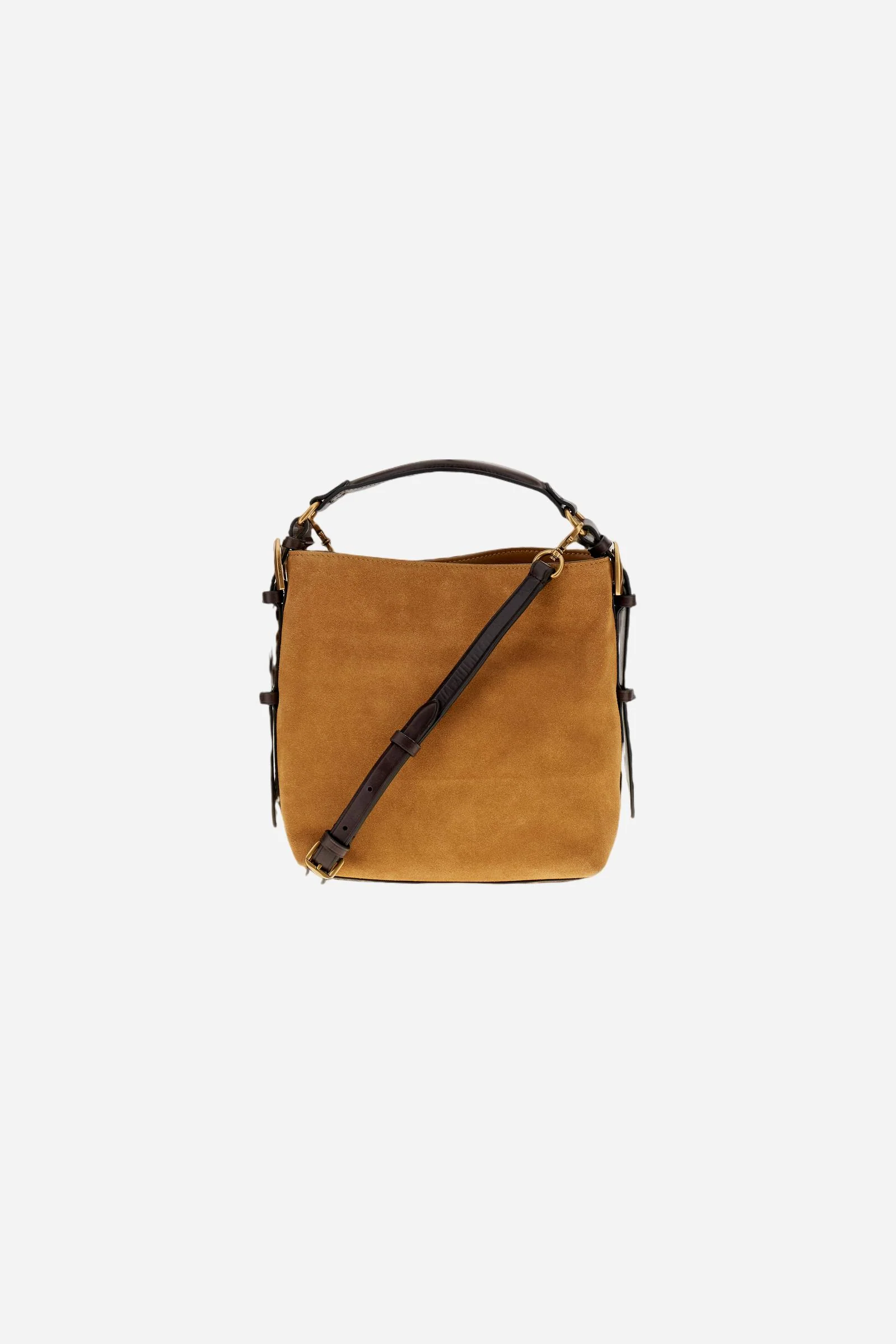 Rechteckige Wildleder-Tote – Tierra Small - Image 2