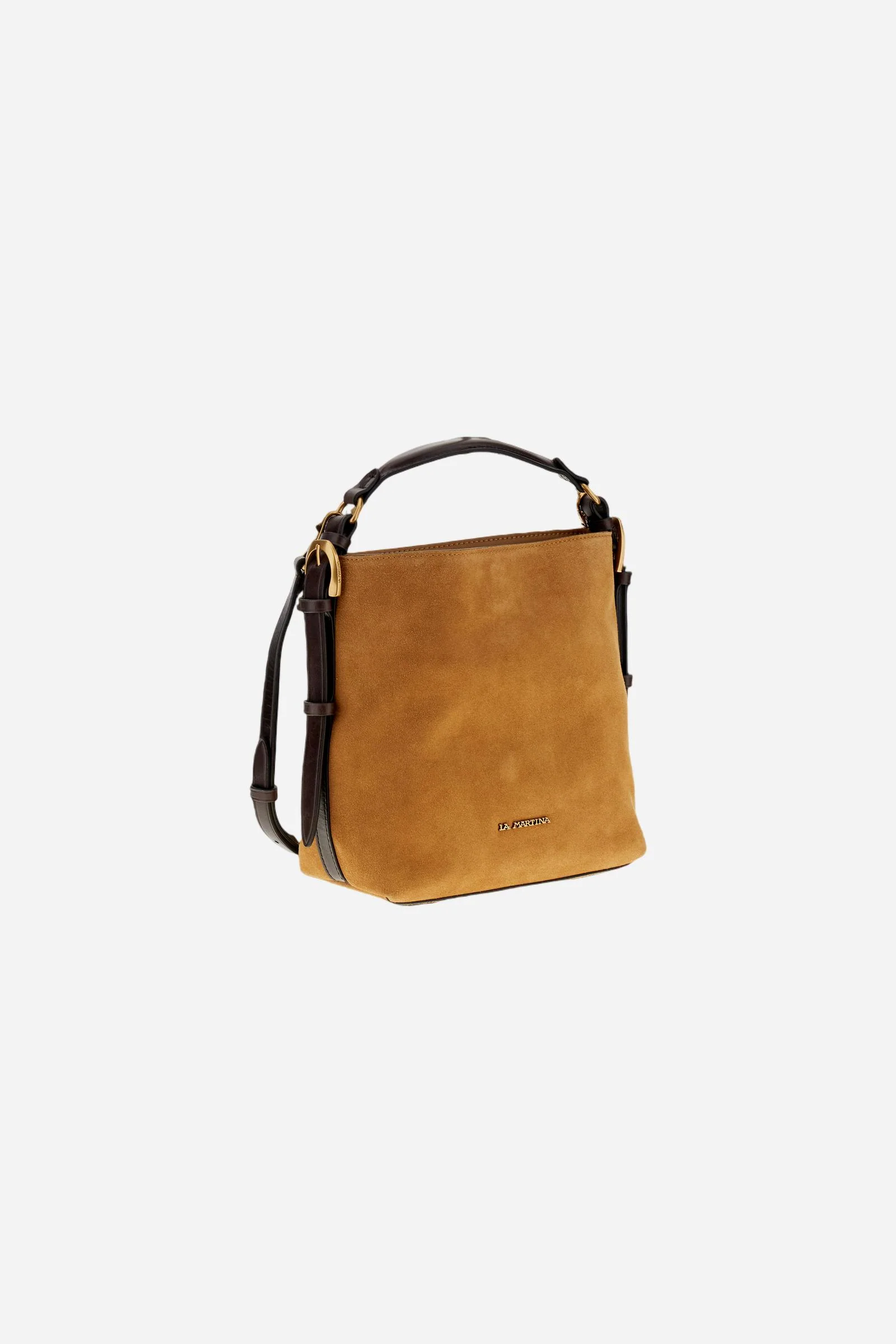 Rechteckige Wildleder-Tote – Tierra Small - Image 3
