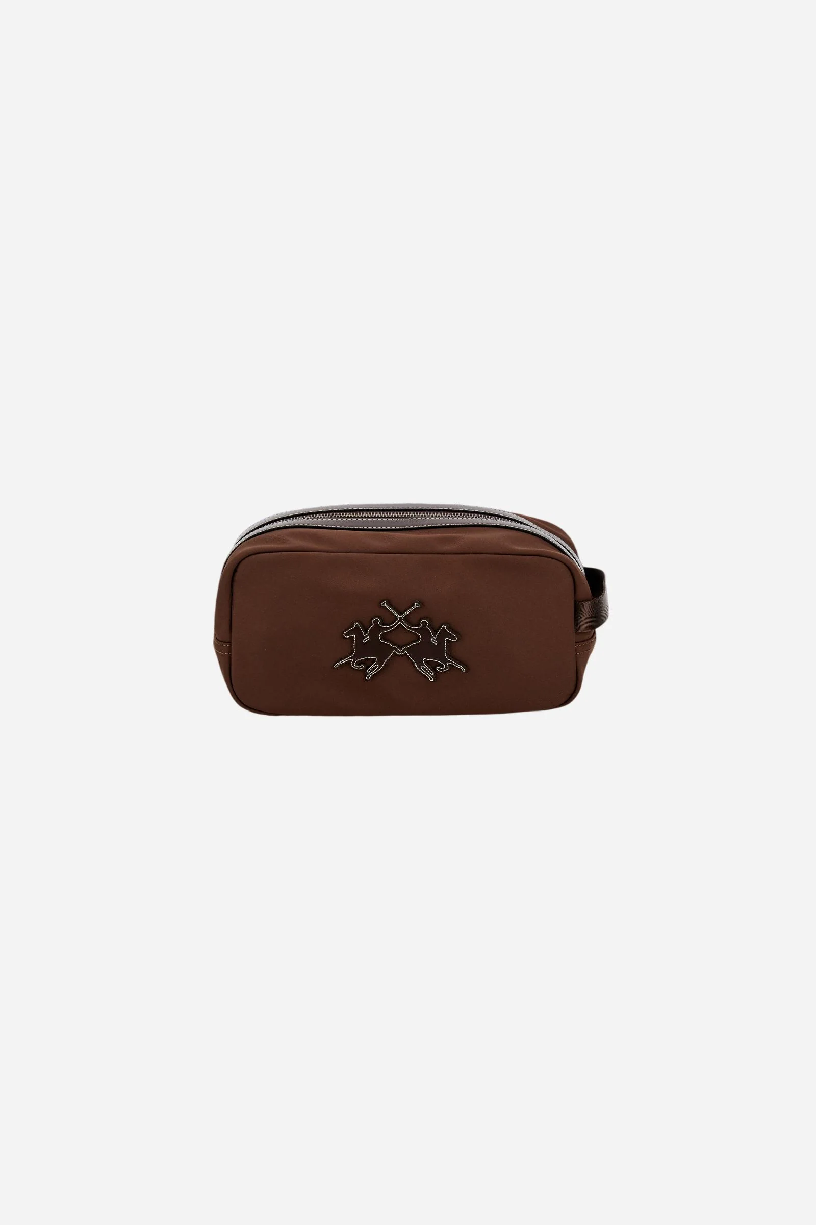Reiseetui aus technischem Canvas mit Maxi-Logo – Andean Travel Case