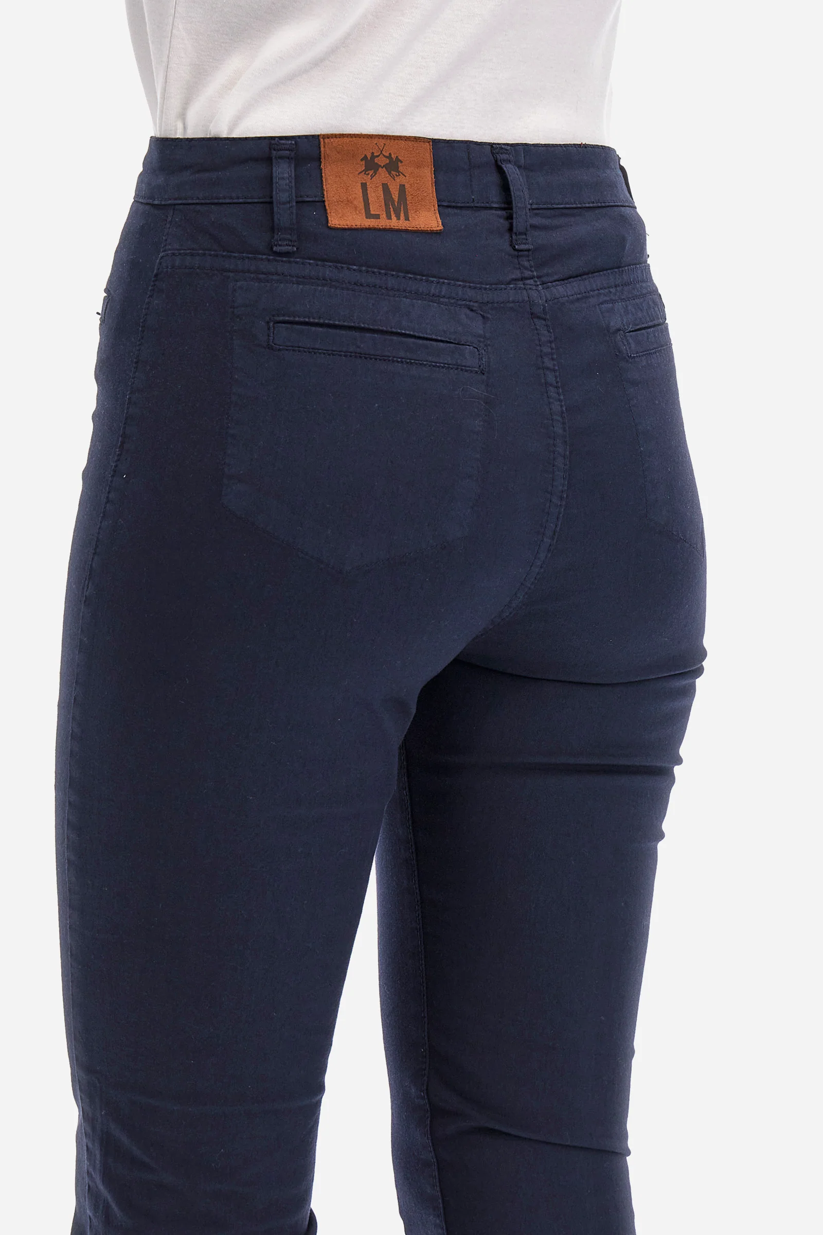 Röhrenhose aus Stretch-Baumwolle Regular Fit – Yessika - Image 3