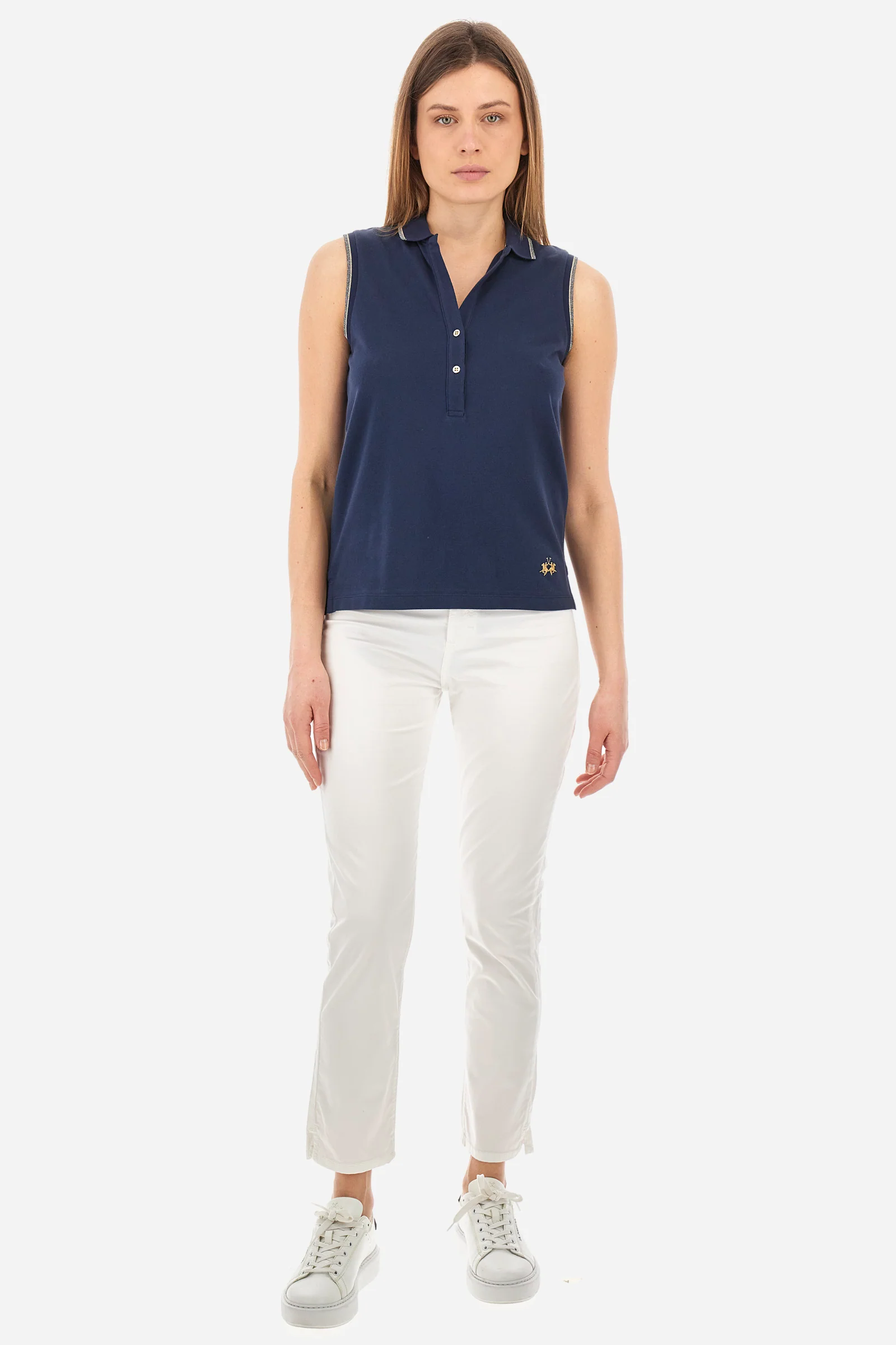 Röhrenhose aus Stretch-Baumwolle Regular Fit – Yessika - Image 2