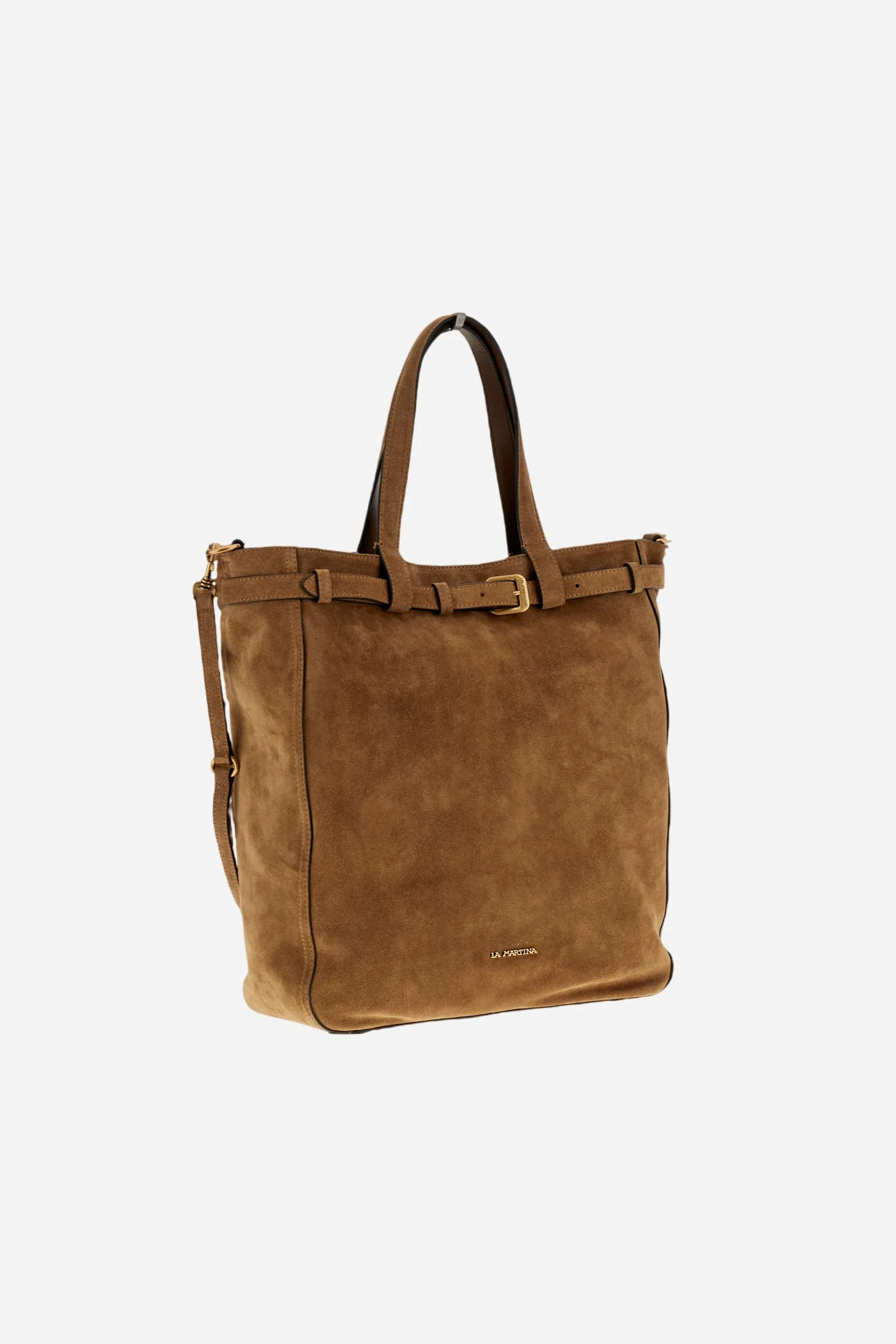 Shopper aus Veloursleder – Etherea - Image 3