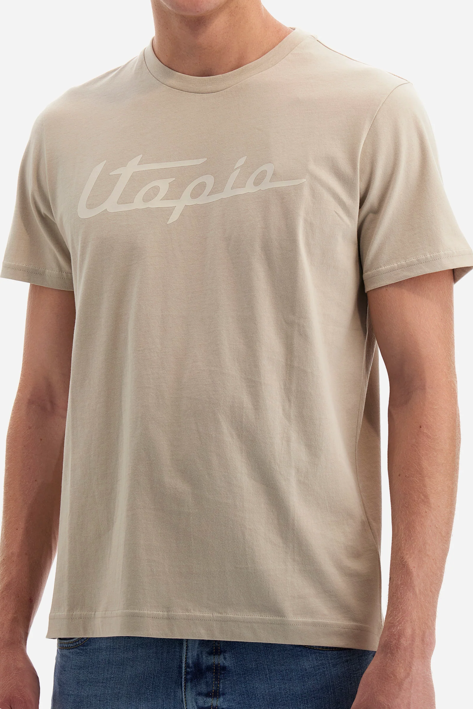 T-Shirt aus Baumwolle Regular Fit - Yongsun - Image 3