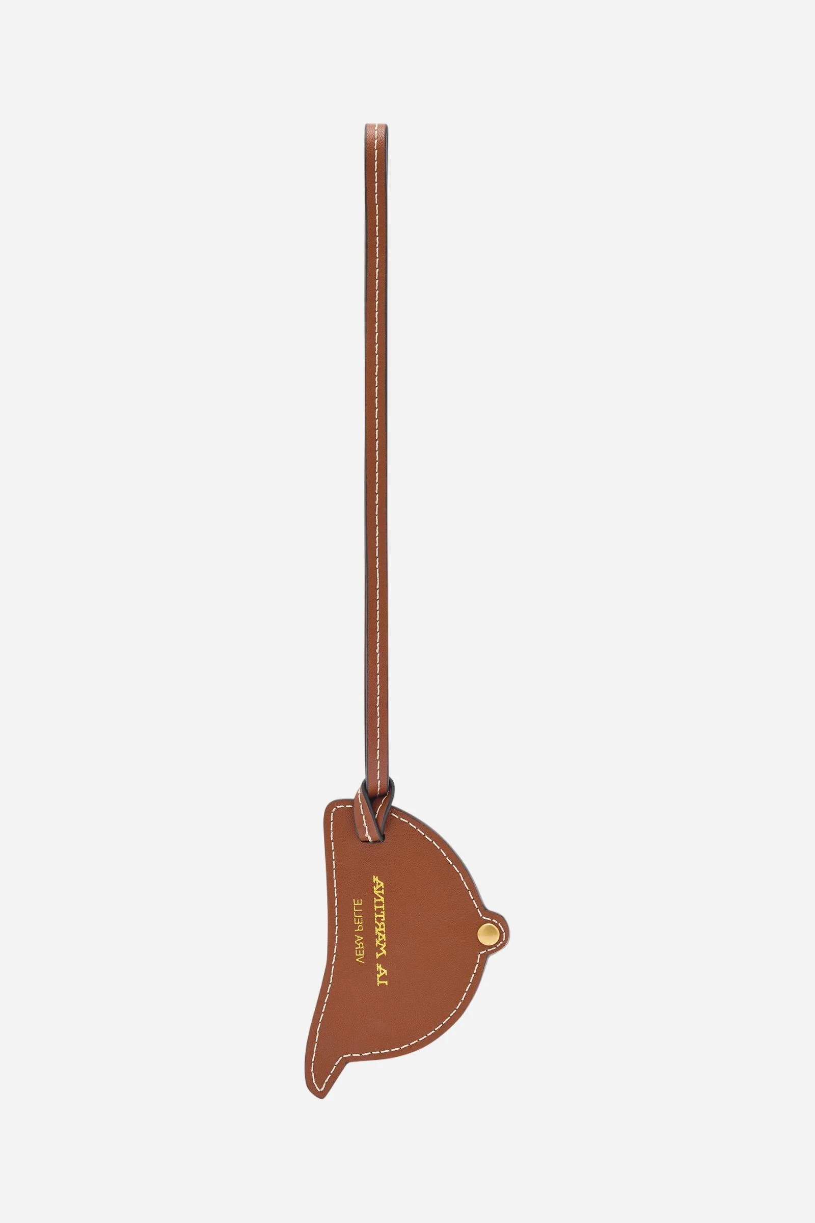 Taschenanhänger aus Leder Polohelm – Polo Helmet - Image 2