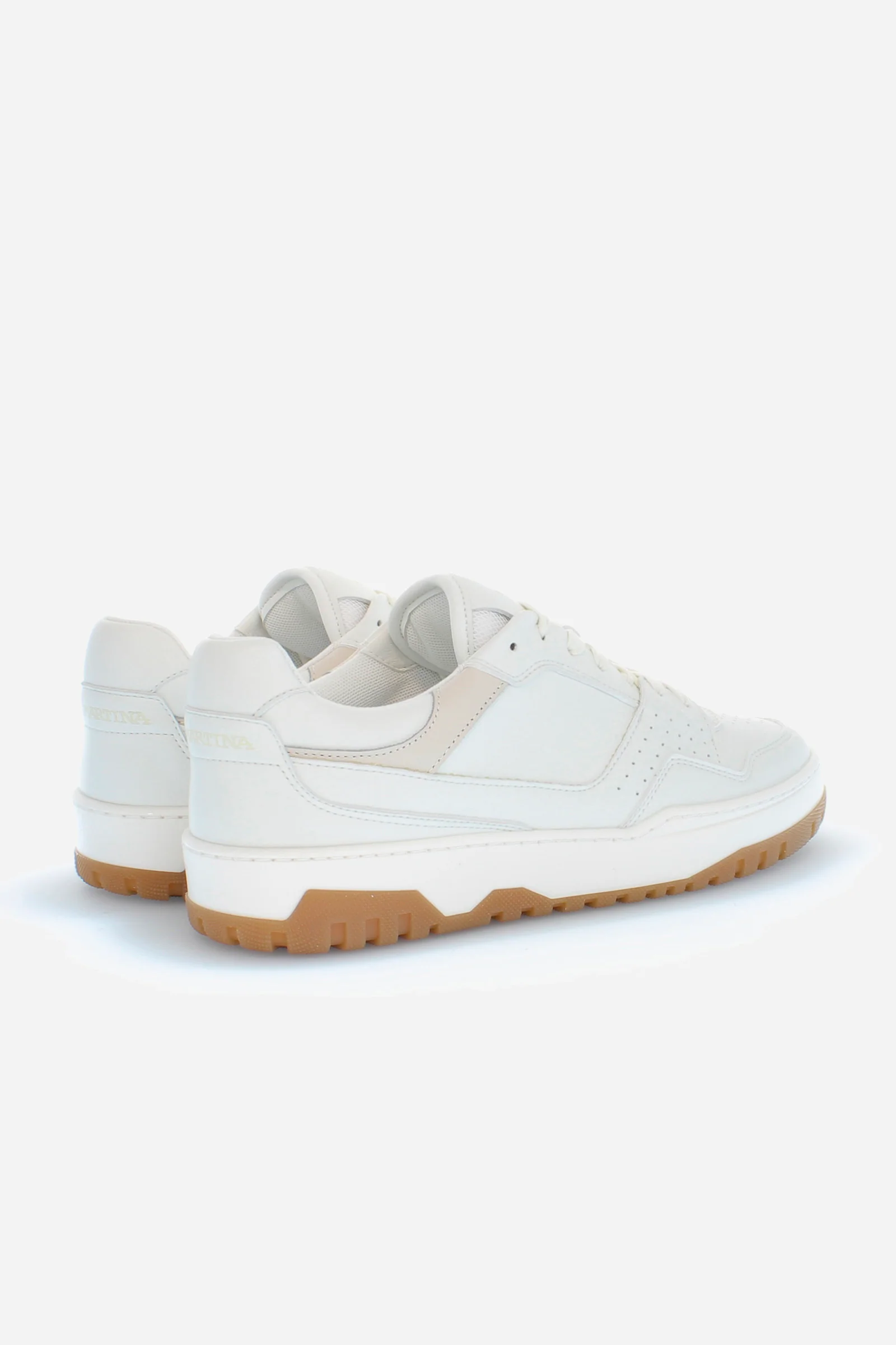 Vintage-Basket-Sneaker für Damen aus gemischtem Pflanzenleder - Field 85 - Image 3